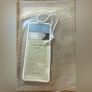 DOLCE & GABBANA Light Blue Hanging Car Freshener